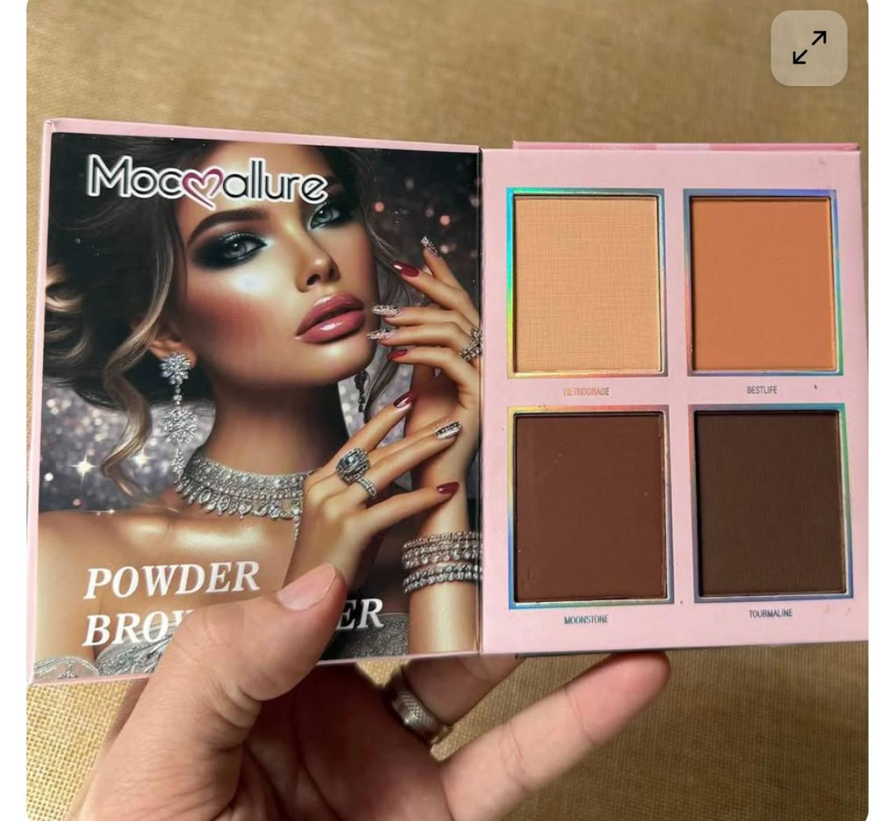 Mocallure Mini Travel Size 5in1 Makeup Book Palette