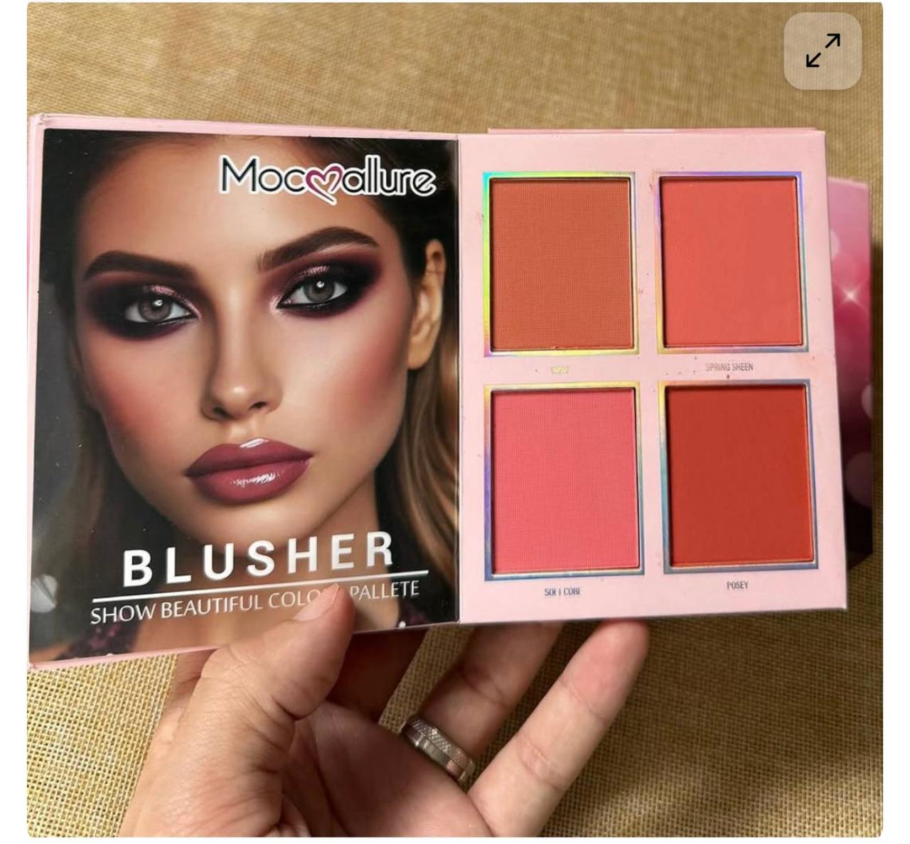 Mocallure Mini Travel Size 5in1 Makeup Book Palette
