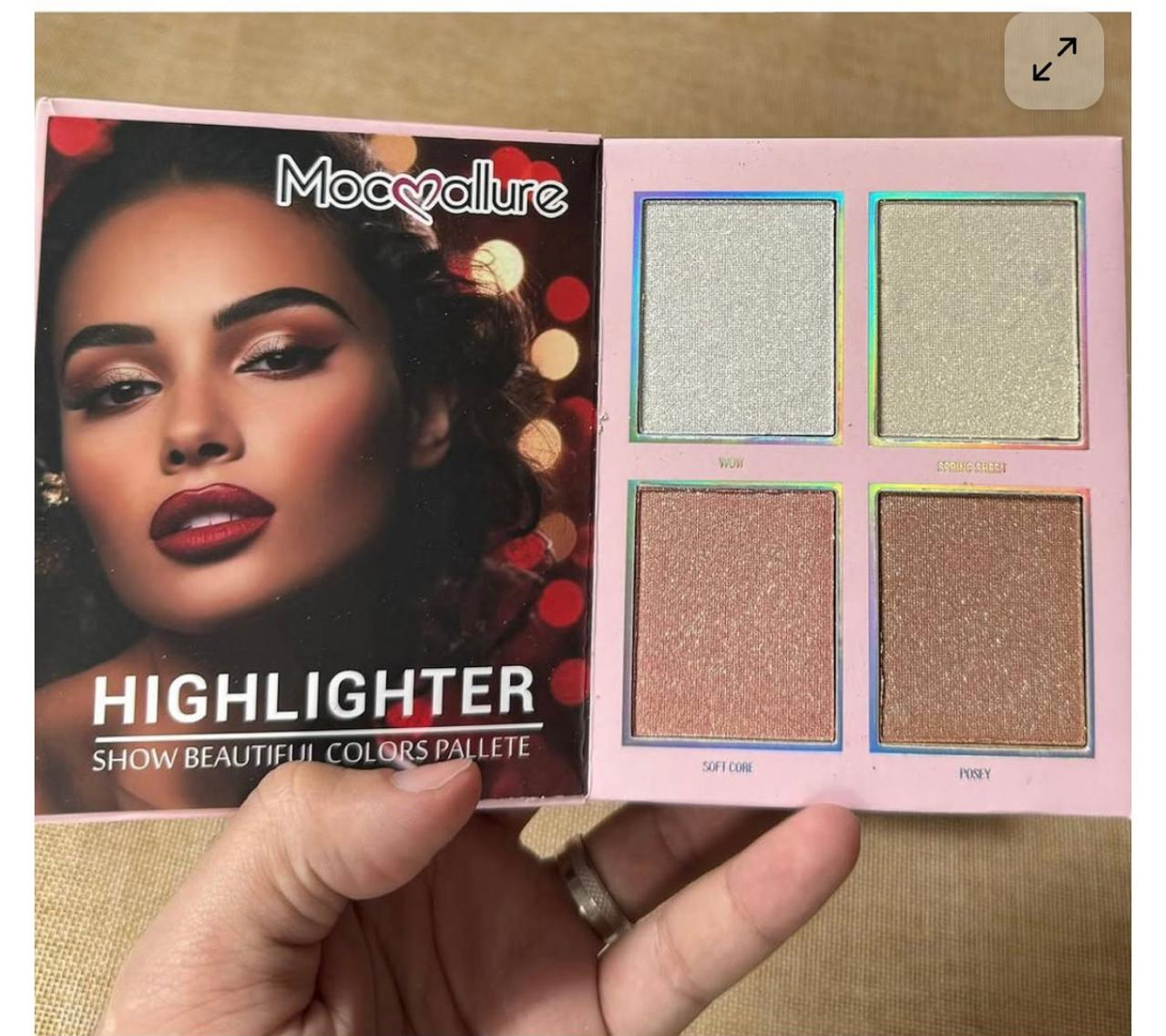 Mocallure Mini Travel Size 5in1 Makeup Book Palette