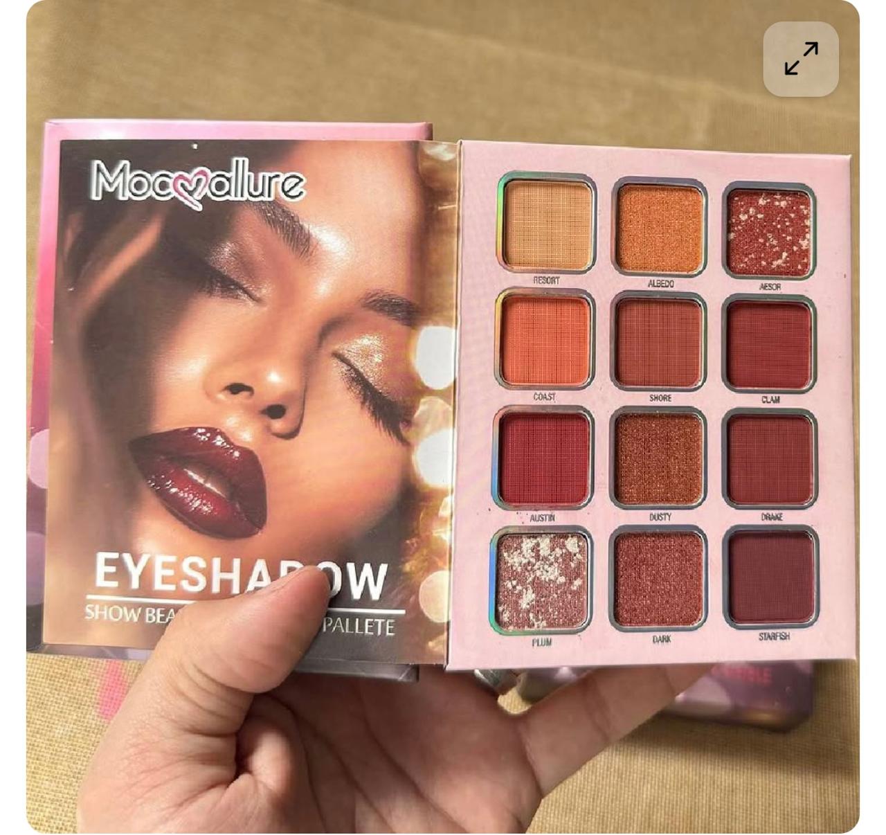 Mocallure Mini Travel Size 5in1 Makeup Book Palette