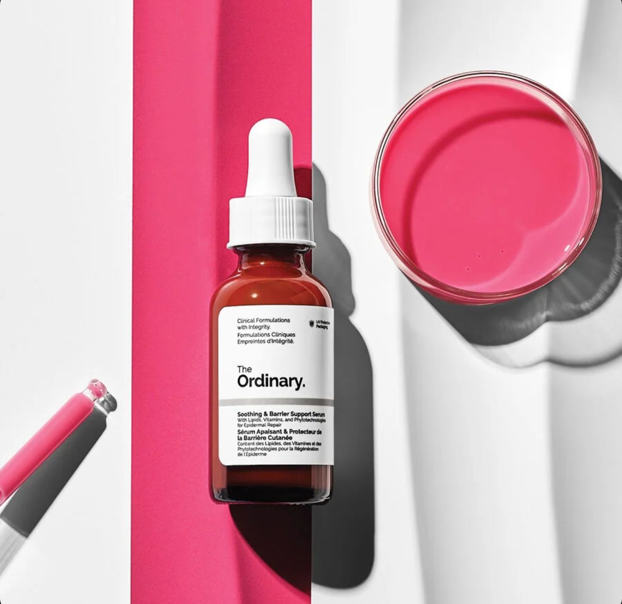 The ordinary Soothing & Barrier Support Pink Serum